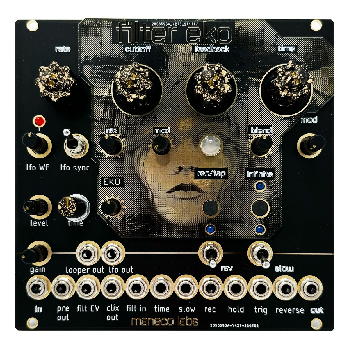 Maneco Filter Eko Eurorack Delay Module