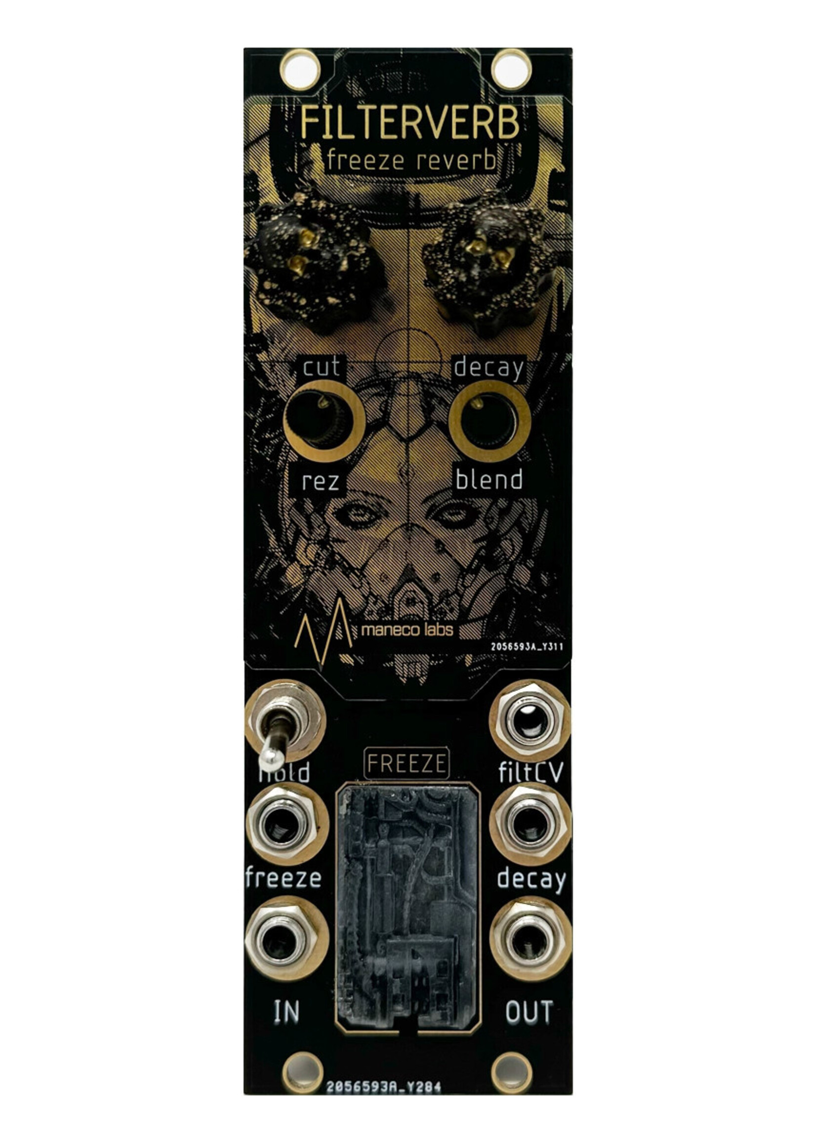 Maneco Filterverb Eurorack Reverb Module