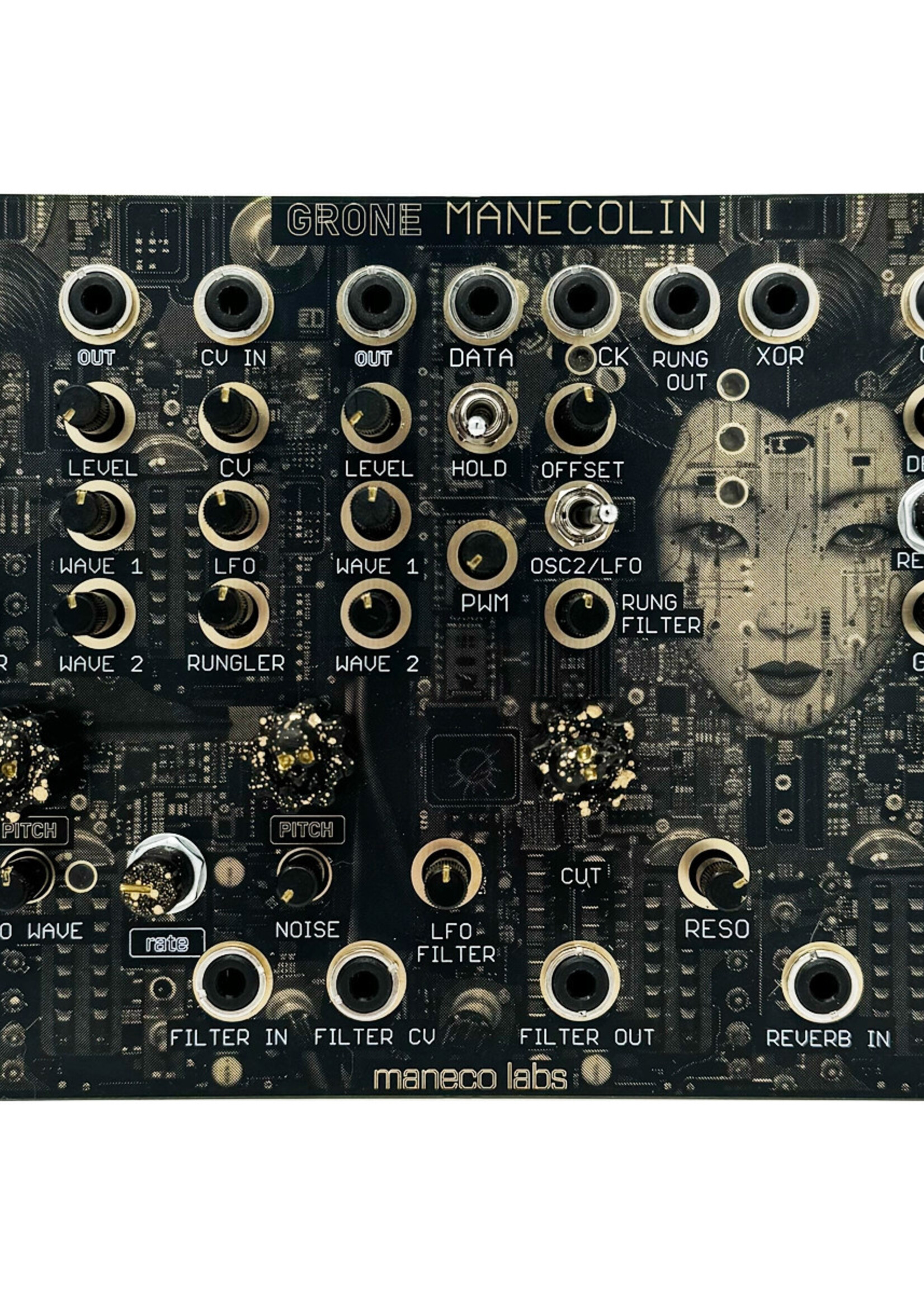 Maneco  Manecolin Eurorack Drone Synth Module