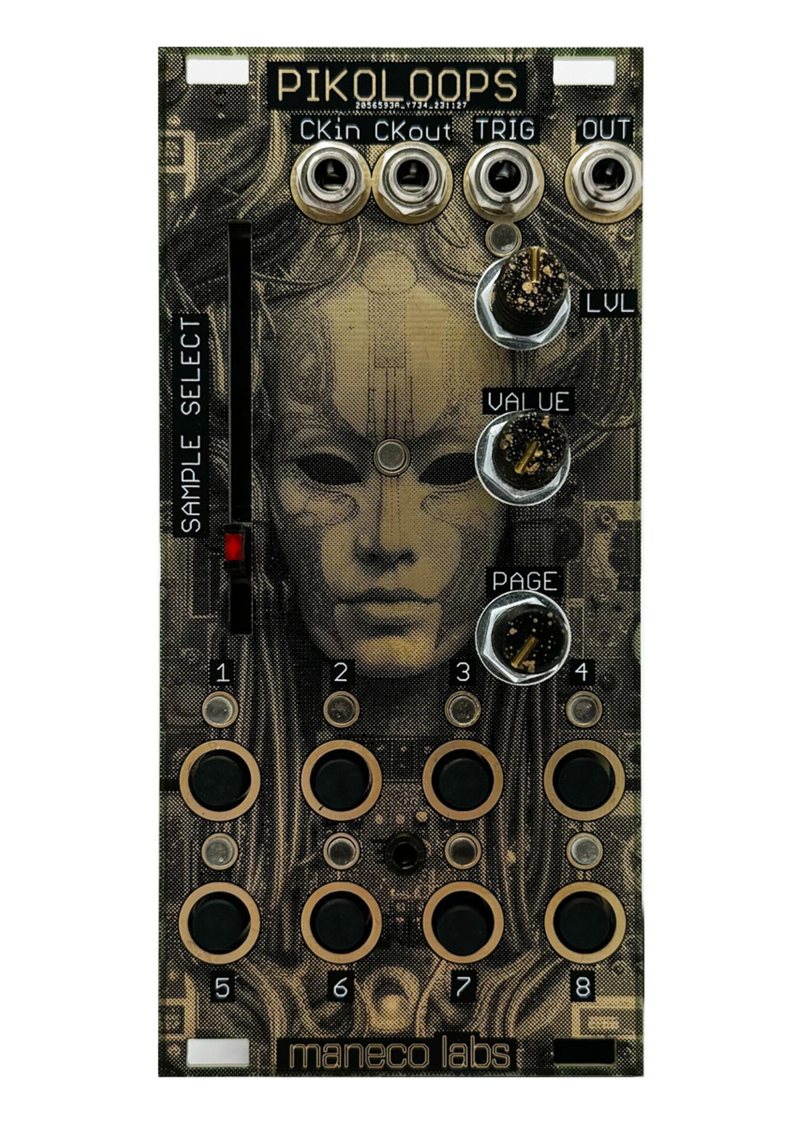 Maneco Pikoloops Eurorack Sample Player Module