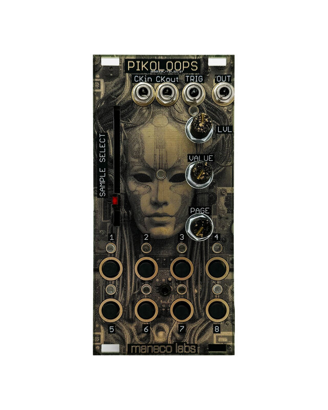 Maneco Pikoloops Eurorack Sample Player Module