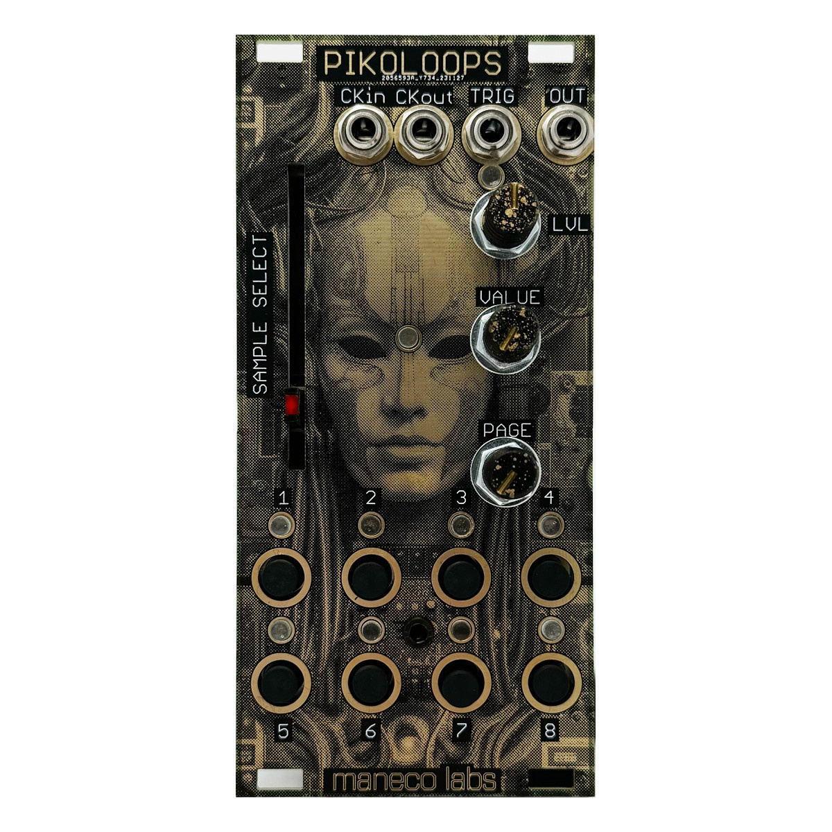 Maneco Pikoloops Eurorack Sample Player Module