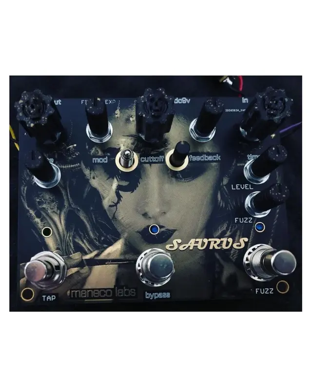 Maneco  Saurus Delay, Fuzz & Filter Pedal