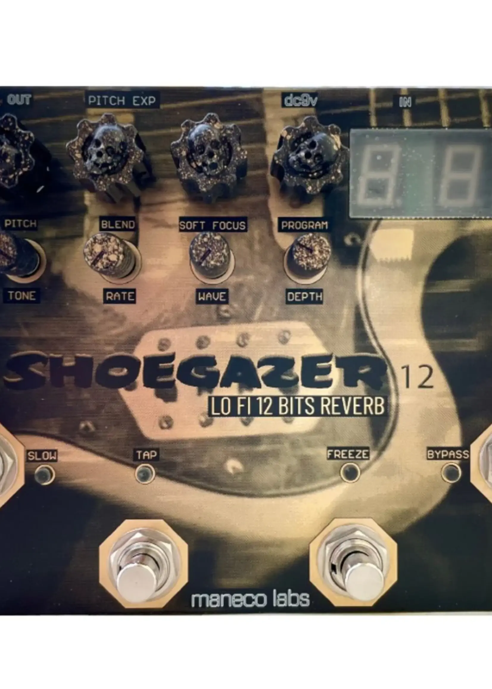 Maneco Shoegazer 12 Reverb Pedal