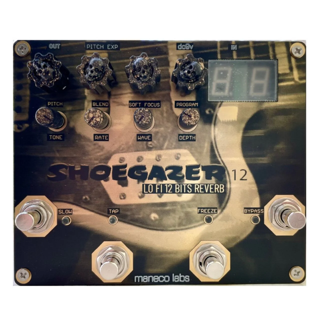 Maneco  Shoegazer 12 Reverb Pedal