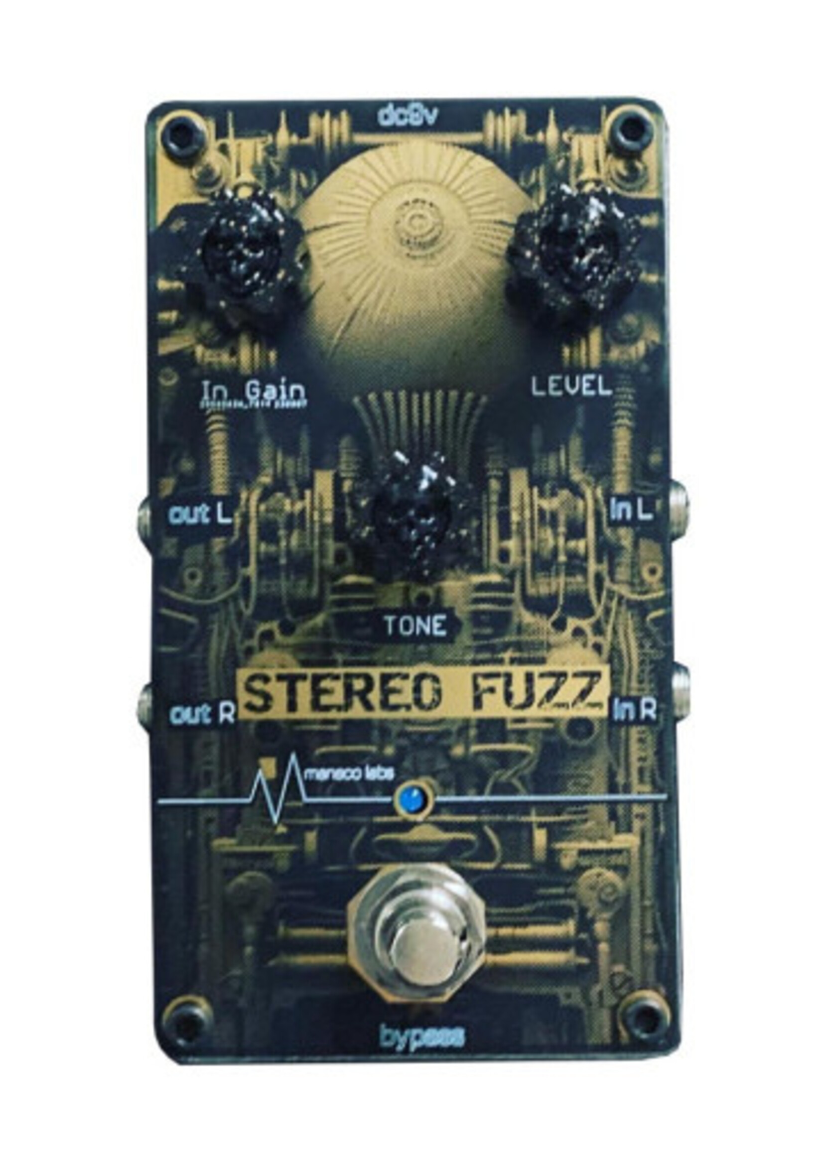 Maneco Stereo Fuzz Pedal