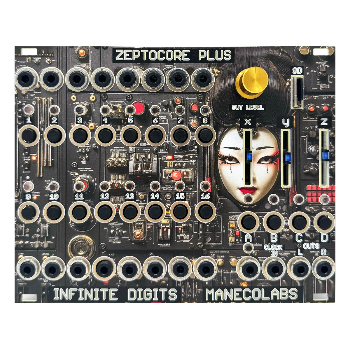 Maneco Zeptomod PLUS Eurorack Sample Player Module
