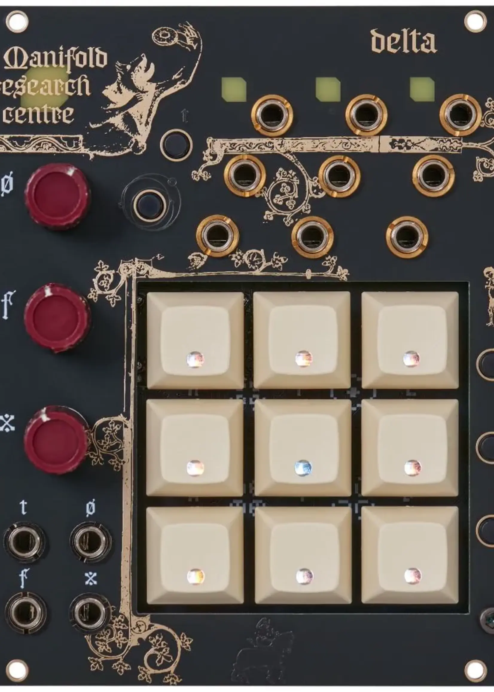 Manifold Research Centre  Delta Polyphonic CV & Gate Generator Module