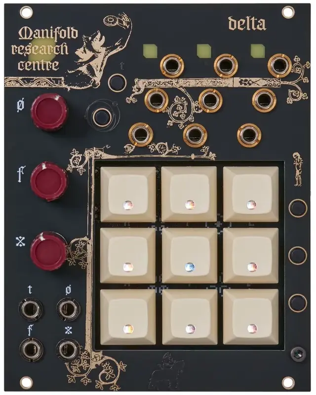 Manifold Research Centre ManifoldDelta Polyphonic CV & Gate Generator Module