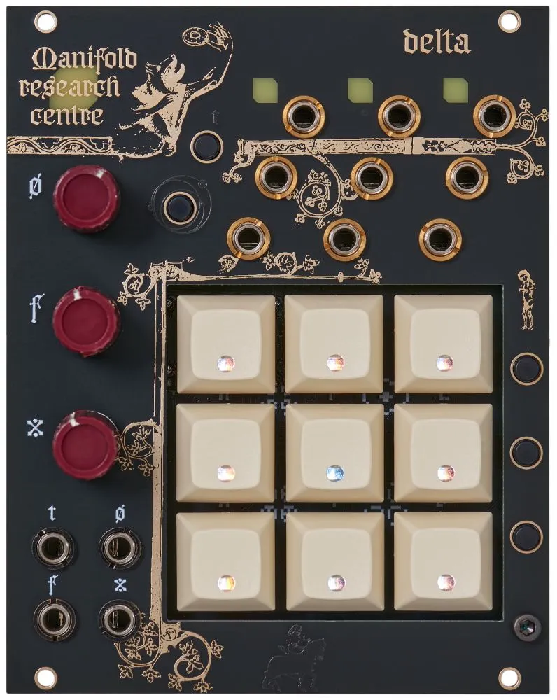 Manifold Research Centre  Delta Polyphonic CV & Gate Generator Module