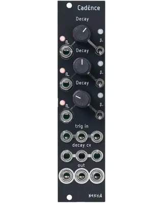 Nekyia Circuits Cadence Eurorack Triple Decay Envelope Module