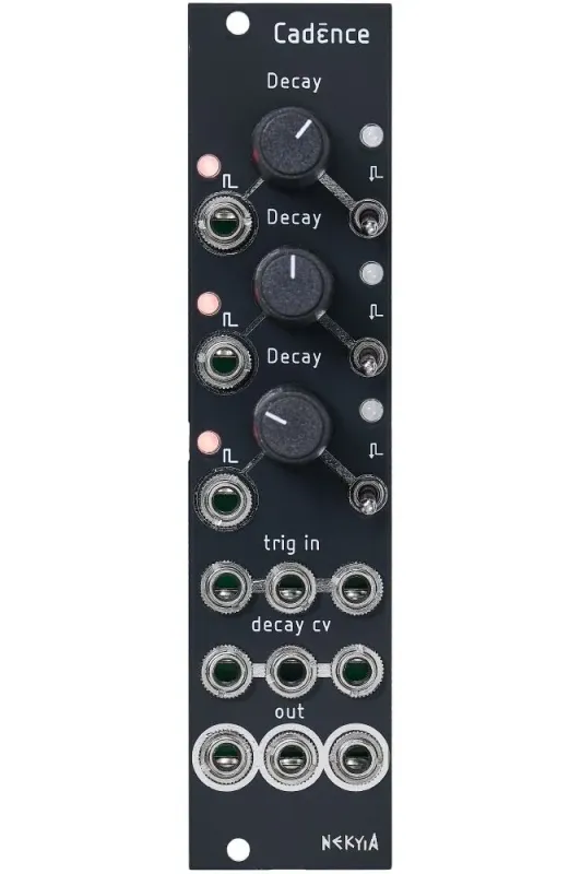 Nekyia Circuits Cadence Eurorack Triple Decay Envelope Module
