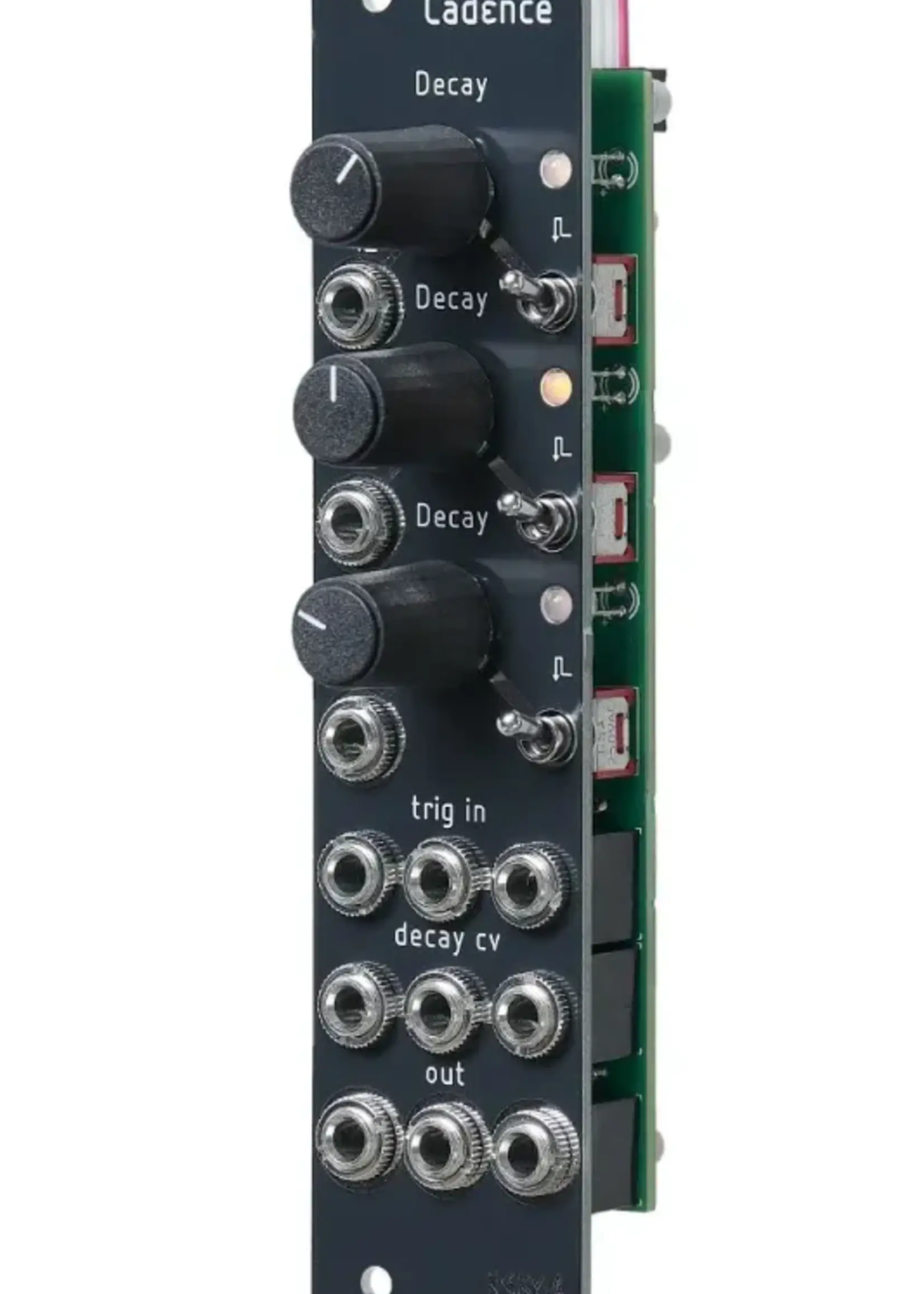 Nekyia Circuits Cadence Eurorack Triple Decay Envelope Module