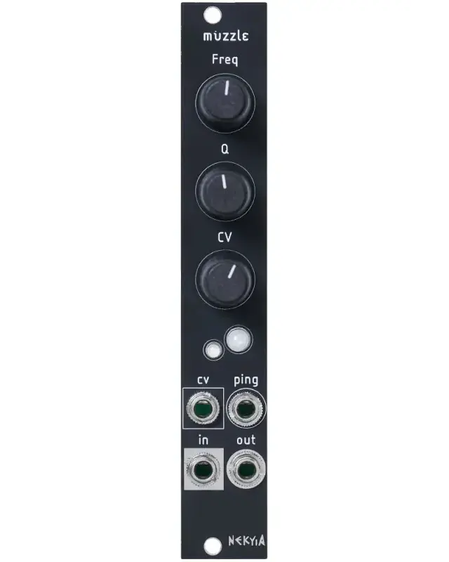 Nekyia Circuits  Muzzle Eurorack Vactrol Low Pass Filter Module