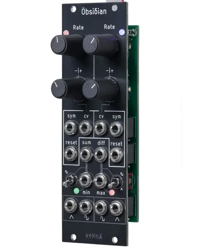 Nekyia Circuits Obsidian Eurorack Dual Complex LFO Module