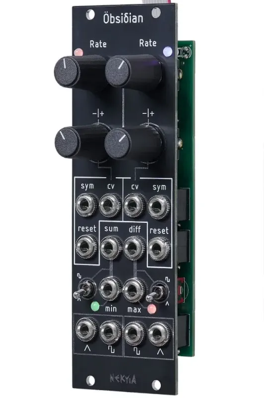 Nekyia Circuits Obsidian Eurorack Dual Complex LFO Module