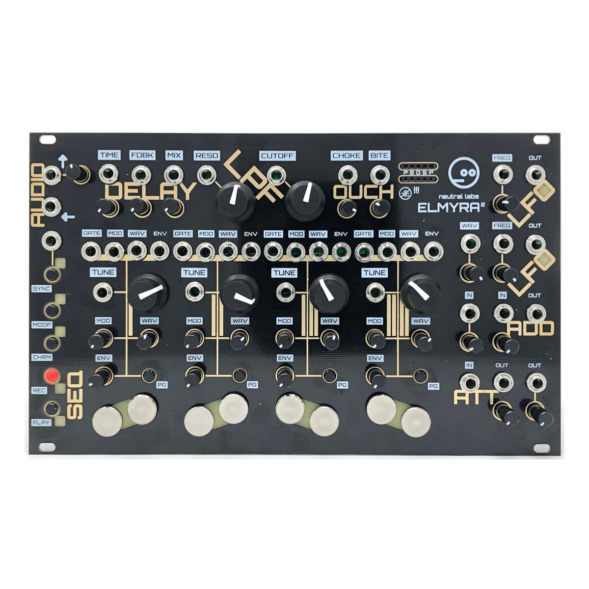 Neutral Labs Elmyra 2 Eurorack Synthesizer (Black)