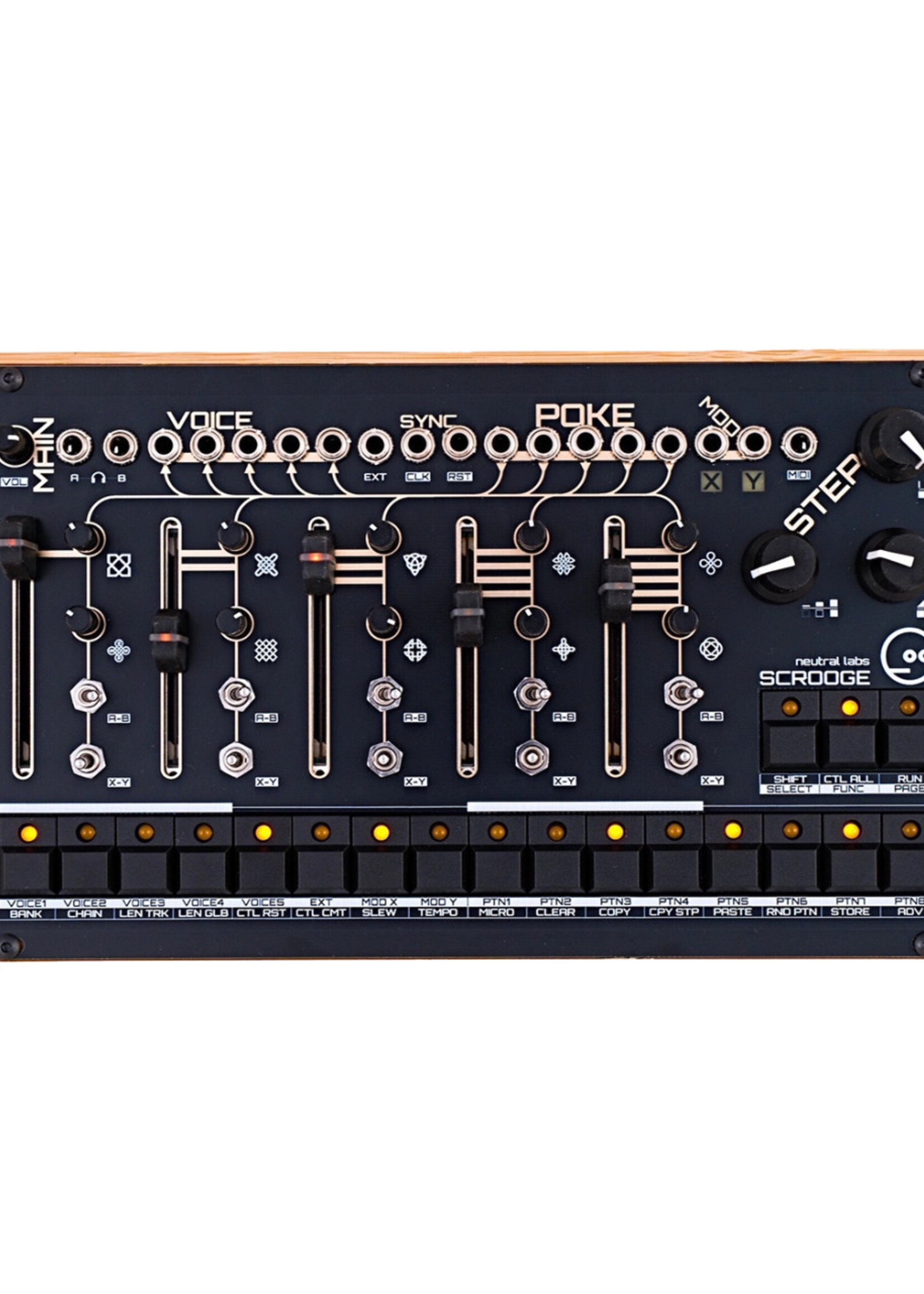Neutral Labs Scrooge Desktop Drum Machine