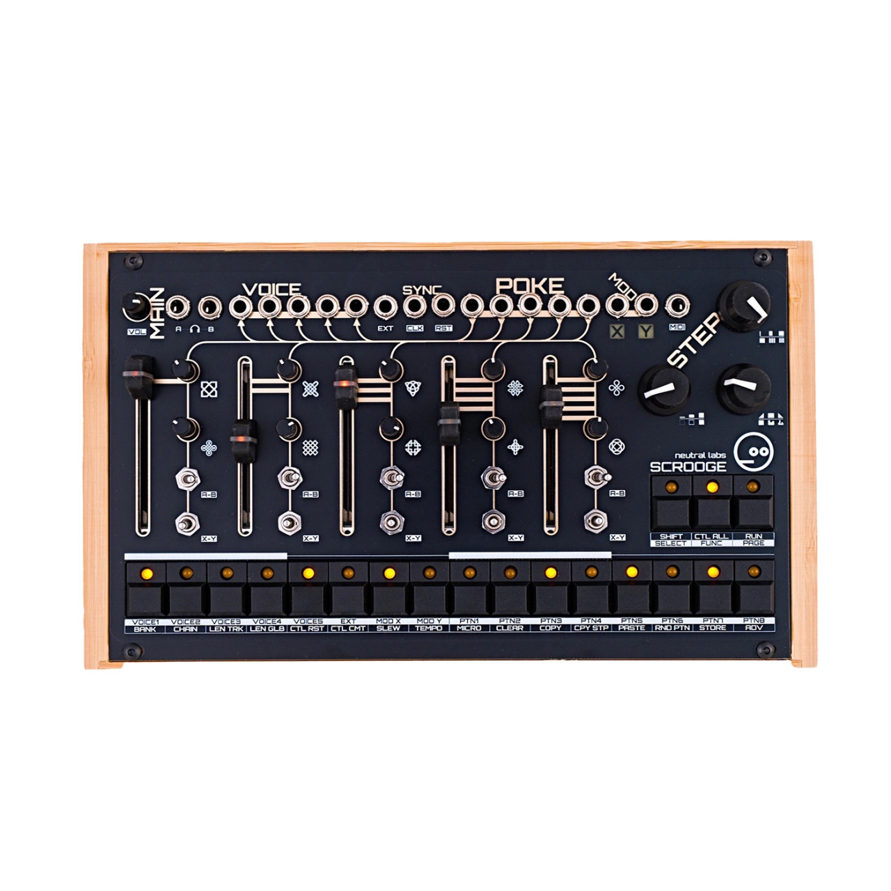 Neutral Labs Scrooge Desktop Drum Machine