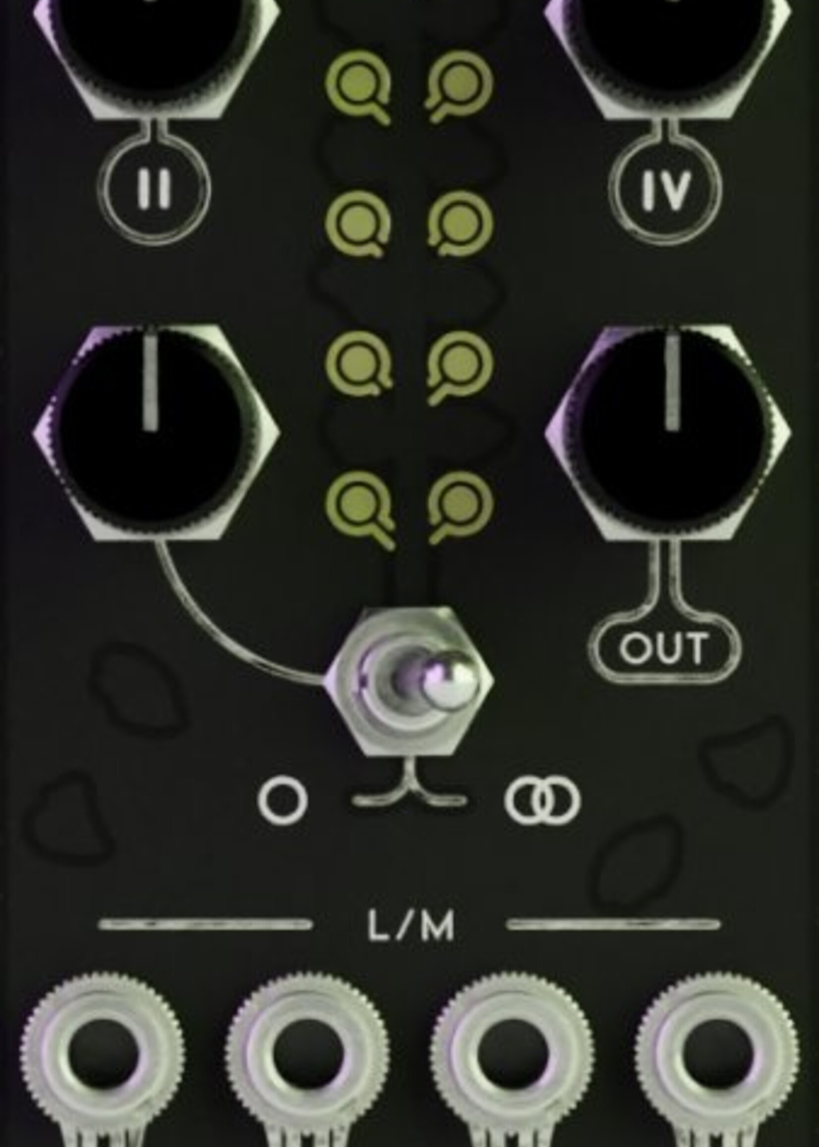 NOH Modular  Lavender Eurorack Stereo Mixer Module