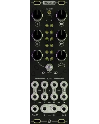 NOH Modular Lavender Eurorack Stereo Mixer Module