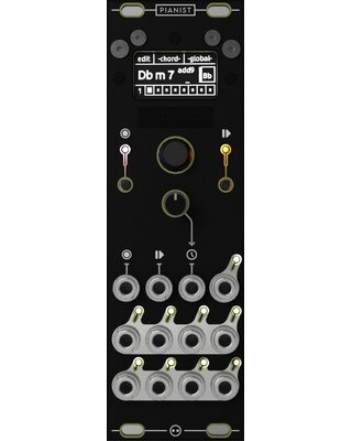 NOH Modular Pianist Eurorack Chord Sequencer Module