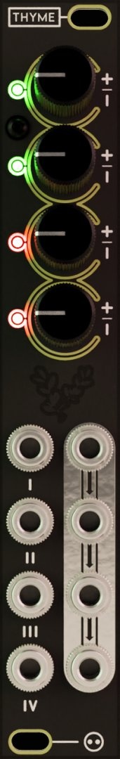 NOH Modular Thyme Eurorack Attenuverter Module