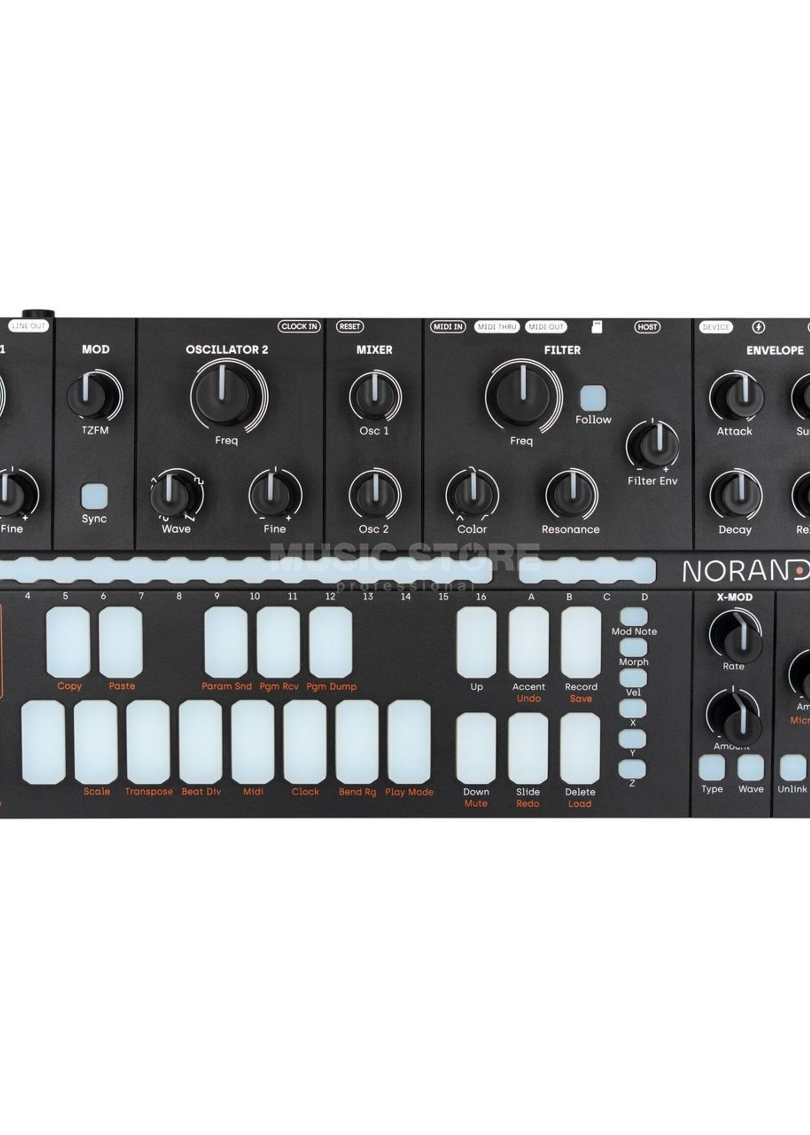 Norand  Mono mk2 Desktop Analog Synth and Sequencer