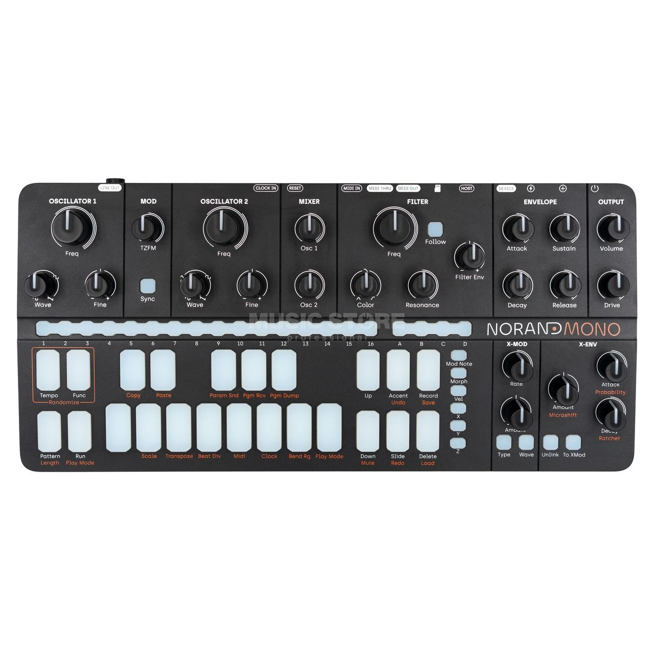 Norand  Mono mk2 Desktop Analog Synth and Sequencer