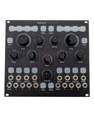Norand Morphos Eurorack Morphing Complex Oscillator Module