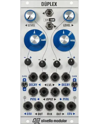 Olivella Modular Dúplex Eurorack LPG Module