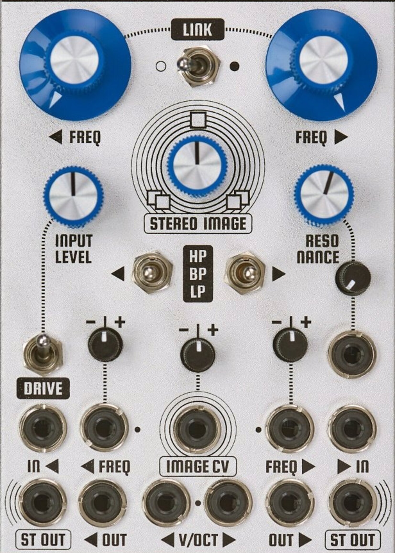 Olivella Modular IMÁGENES Eurorack State Variable Stereo Filter