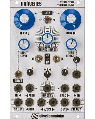 Olivella Modular IMÁGENES Eurorack State Variable Stereo Filter