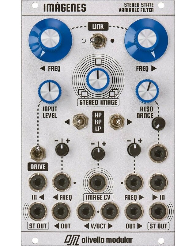 Olivella Modular IMÁGENES Eurorack State Variable Stereo Filter