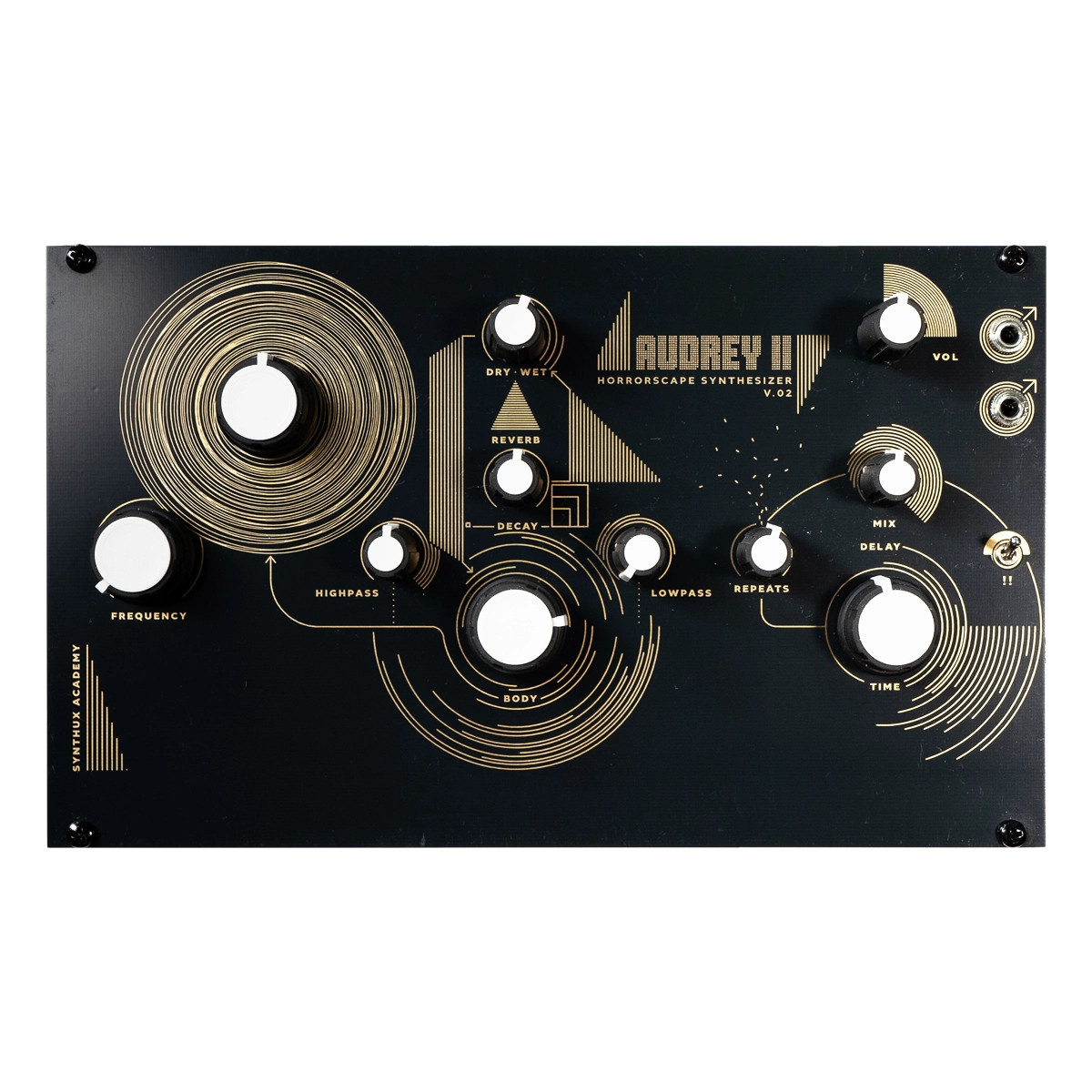 Synthux Academy Audrey II Desktop Horrorscape synthesizer