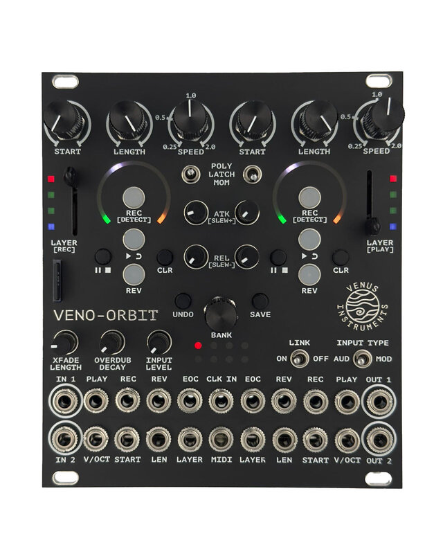 Venus Instruments  Veno-Orbit Polyphonic Eurorack Sampler Module