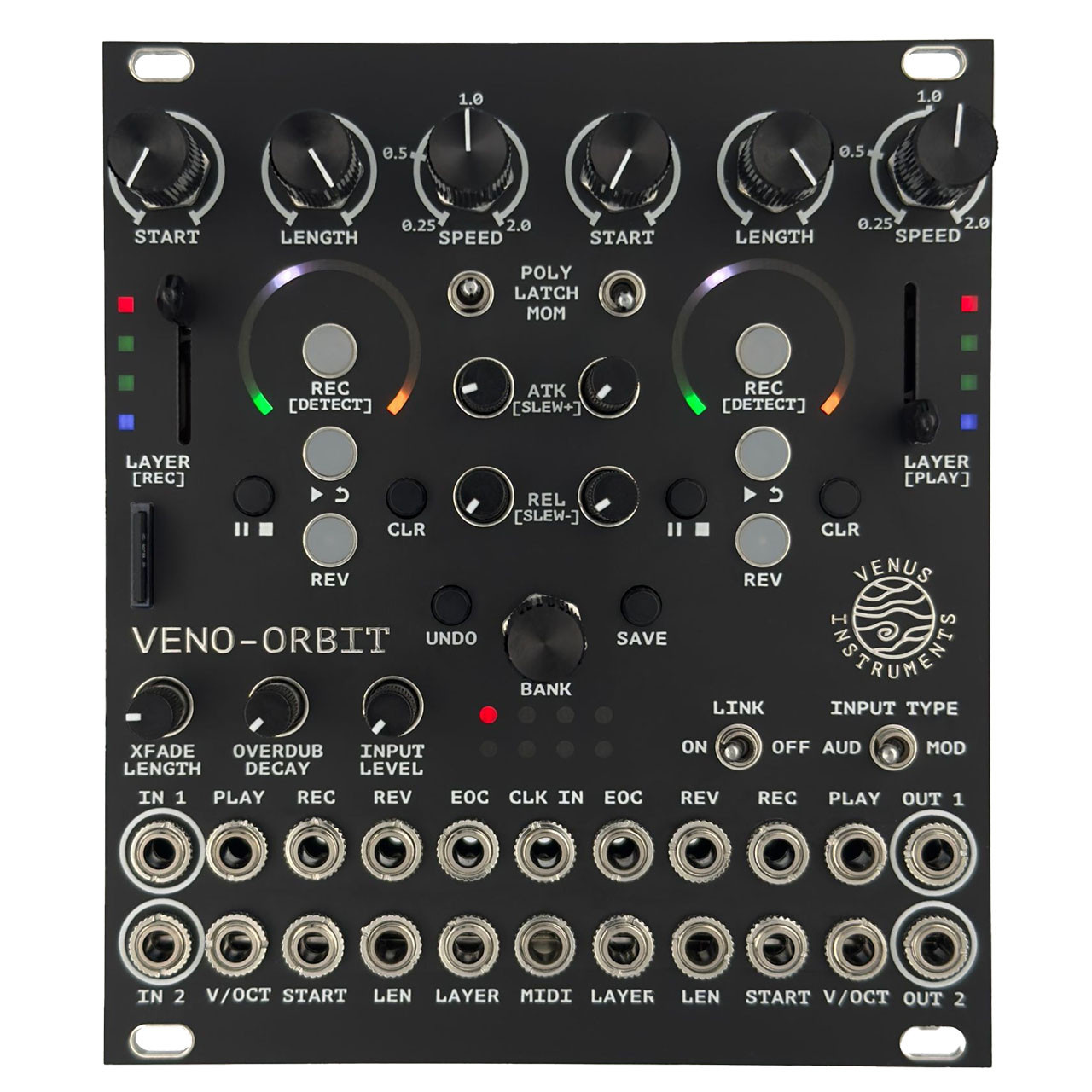 Venus Instruments  Veno-Orbit Polyphonic Eurorack Sampler Module
