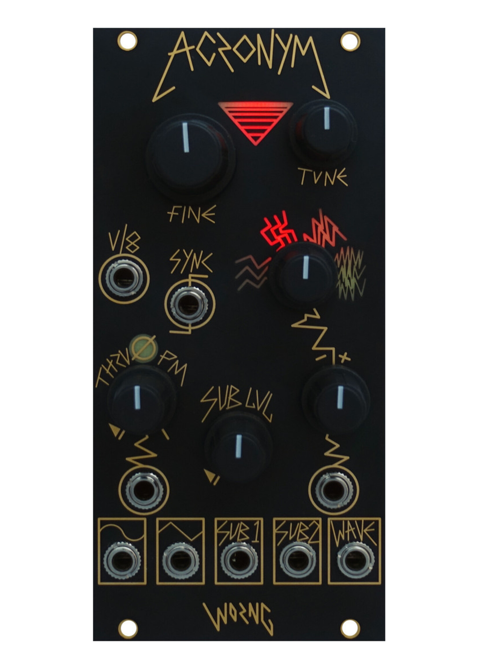 Worng Electronics  Acronym Eurorack Oscillator Module
