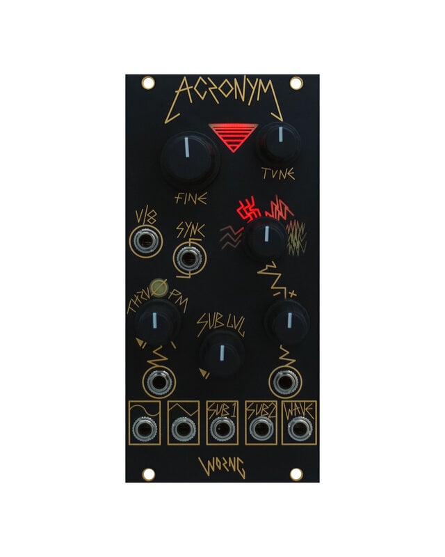 Worng Electronics Acronym Eurorack Oscillator Module