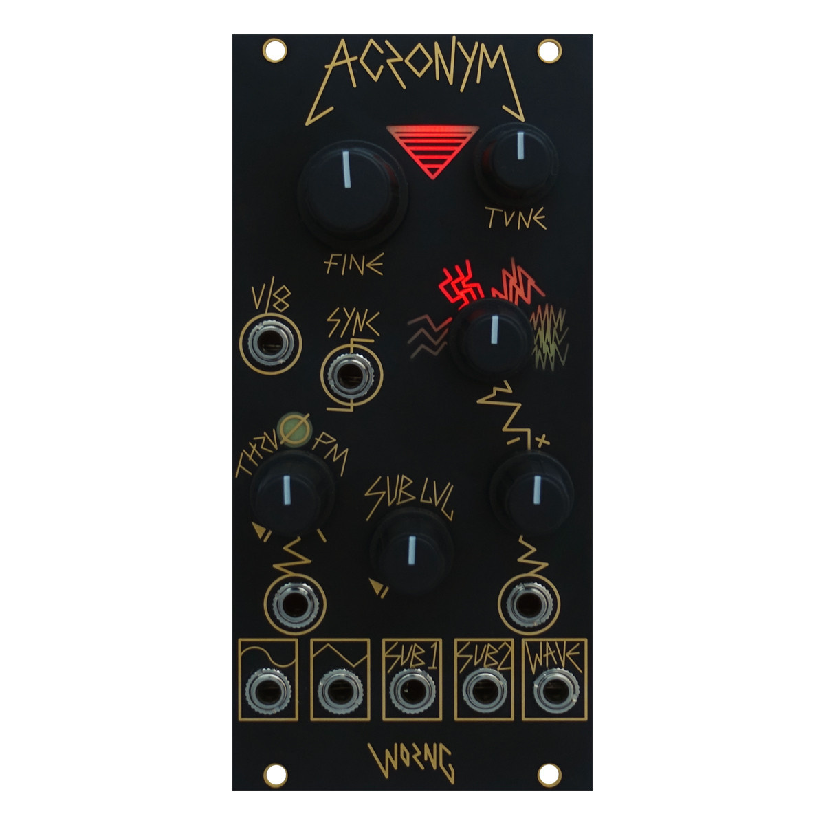 Worng Electronics Acronym Eurorack Oscillator Module