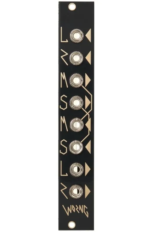 Worng Electronics  LRMSMSLR Eurorack Mid/Side Encoder/Decoder Module