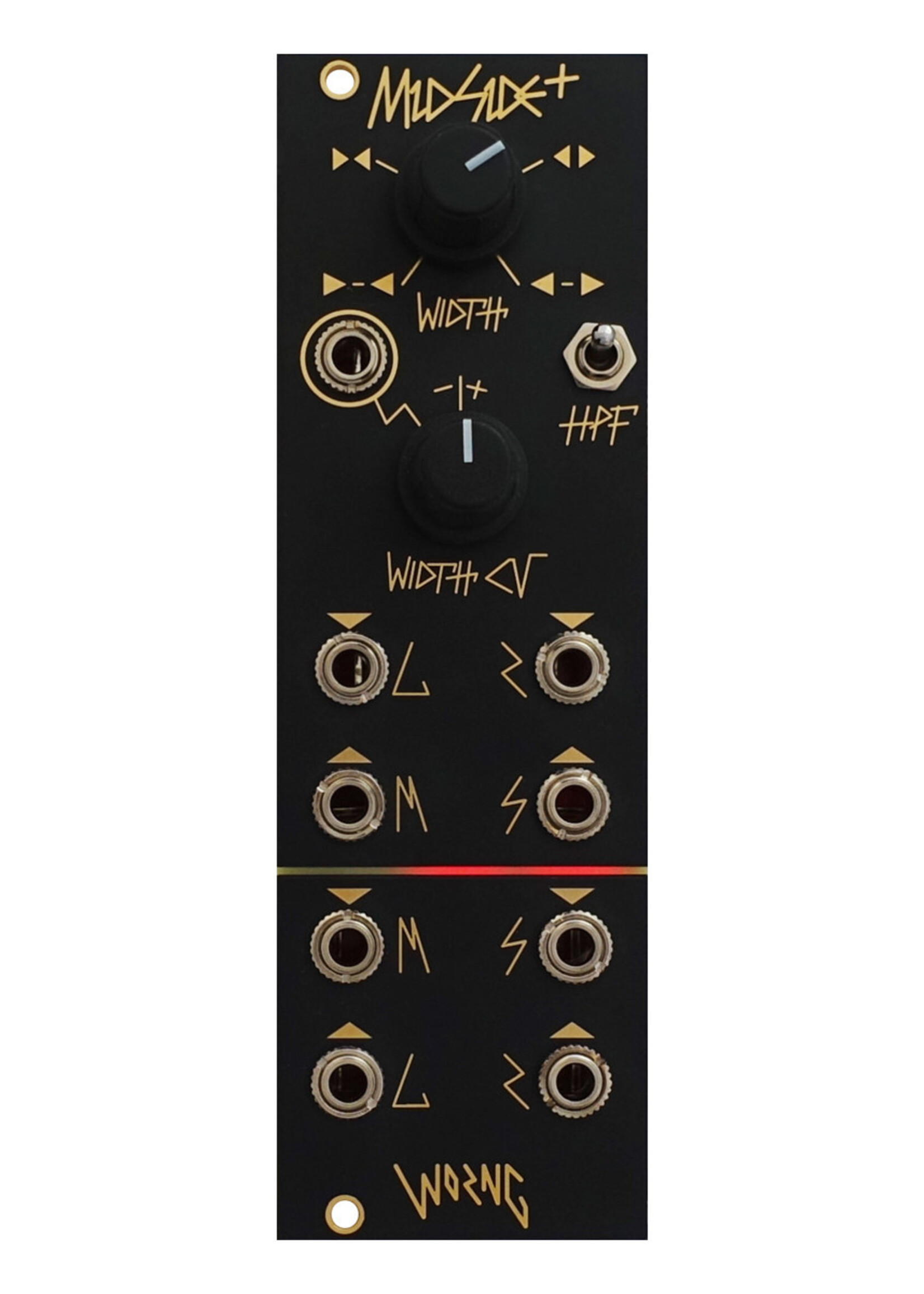 Worng Electronics  MidSide+ Eurorack Mid/Side Encoder/Decoder Module