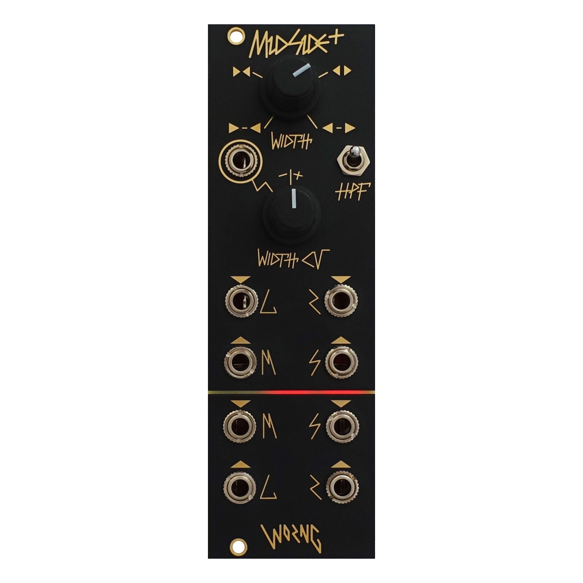 Worng Electronics MidSide+ Eurorack Mid/Side Encoder/Decoder Module