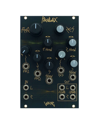 Worng Electronics Parallax Eurorack Stereo Filter Module