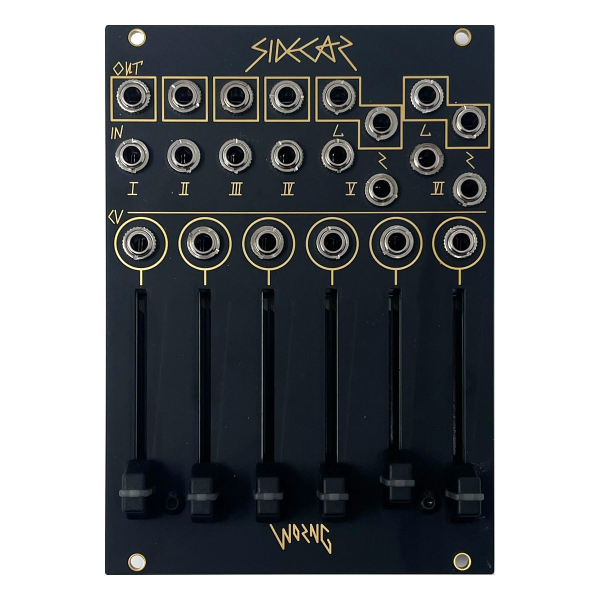 Worng Electronics  Sidecar VCA & Mixer Module