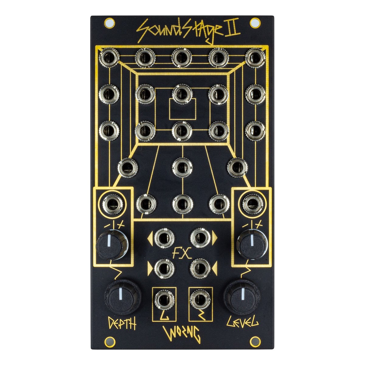 Worng Electronics SoundStage II Eurorack Stereo Spectral Mixer Module