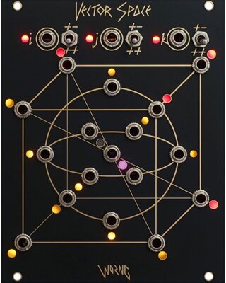 Worng Electronics Vector Space Eurorack CV Vector Animator Module