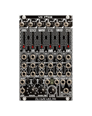Zlob Modular F3DB Eurorack Fixed Filter Bank Module