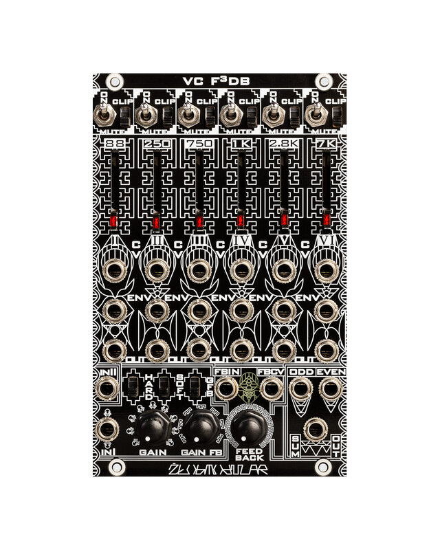 Zlob Modular  F3DB Eurorack Fixed Filter Bank Module
