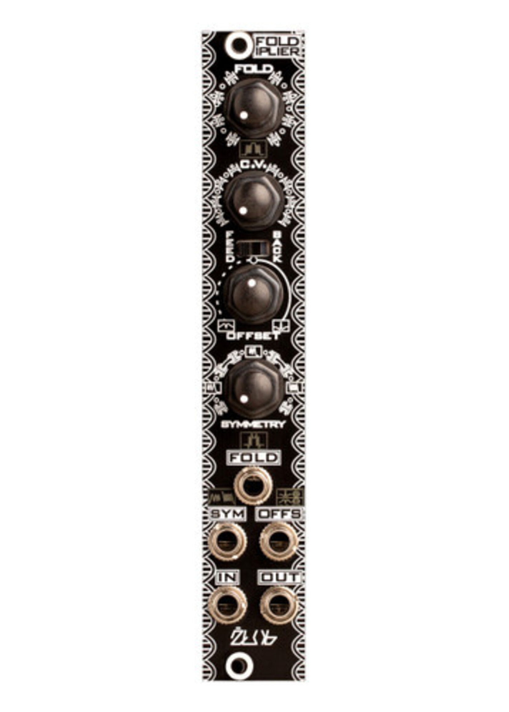 Zlob Modular  Foldiplier Eurorack Harmonic Generator Module